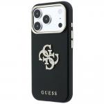 Husa Guess Smooth Big Strass Logo compatibila cu iPhone 18 Pro / 17 Pro, Negru 3 - lerato.ro