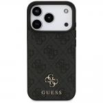 Husa Guess 4G Small Classic Logo cu MagSafe compatibila cu iPhone 18 Pro / 17 Pro, Negru 2 - lerato.ro