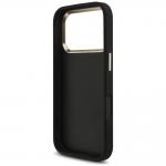 Husa Guess 4G Strap 4G Classic Logo Metal Trims compatibila cu iPhone 18 Pro / 17 Pro, Negru 9 - lerato.ro