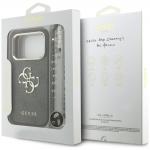 Husa Guess 4G Strap 4G Classic Logo Metal Trims compatibila cu iPhone 18 Pro / 17 Pro, Negru 10 - lerato.ro
