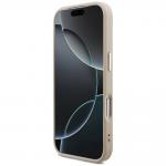 Husa Guess 4G Strap 4G Classic Logo Metal Trims compatibila cu iPhone 18 Pro / 17 Pro, Roz 7 - lerato.ro