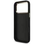 Husa Guess 4G Strap 4G Classic Logo Metal Trims compatibila cu iPhone 18 Pro Max / 17 Pro Max, Negru 9 - lerato.ro