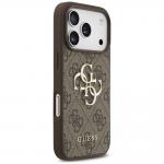 Husa Guess 4G Strap 4G Classic Logo compatibila cu iPhone 18 Pro / 17 Pro, Maro 5 - lerato.ro