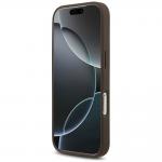 Husa Guess 4G Strap 4G Classic Logo compatibila cu iPhone 18 Pro / 17 Pro, Maro 6 - lerato.ro