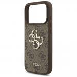Husa Guess 4G Strap 4G Classic Logo compatibila cu iPhone 18 Pro / 17 Pro, Maro 7 - lerato.ro