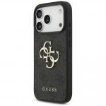 Husa Guess 4G Strap 4G Classic Logo compatibila cu iPhone 18 Pro / 17 Pro, Negru 4 - lerato.ro