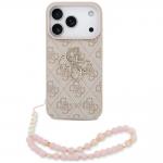 Husa Guess 4G Strap 4G Classic Logo compatibila cu iPhone 18 Pro / 17 Pro, Roz 2 - lerato.ro