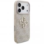 Husa Guess 4G Strap 4G Classic Logo compatibila cu iPhone 18 Pro / 17 Pro, Roz 5 - lerato.ro