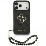 Husa Guess 4G Strap 4G Classic Logo compatibila cu iPhone 18 Pro Max / 17 Pro Max, Negru 2 - lerato.ro