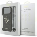 Husa Guess 4G Strap 4G Classic Logo compatibila cu iPhone 18 Pro Max / 17 Pro Max, Negru 9 - lerato.ro