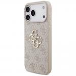 Husa Guess 4G Strap 4G Classic Logo compatibila cu iPhone 18 Pro Max / 17 Pro Max, Roz 4 - lerato.ro