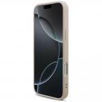 Husa Guess 4G Strap 4G Classic Logo compatibila cu iPhone 18 Pro Max / 17 Pro Max, Roz 6 - lerato.ro