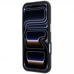 Husa Guess Grained Big Resin Logo compatibila cu iPhone 18 Pro / 17 Pro, Roz 6 - lerato.ro