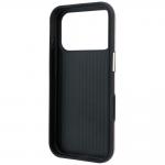 Husa Guess Grained Big Resin Logo compatibila cu iPhone 18 Pro / 17 Pro, Roz 8 - lerato.ro