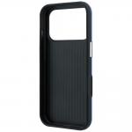 Husa Guess Grained Big Resin Logo compatibila cu iPhone 18 Pro Max / 17 Pro Max, Albastru 8 - lerato.ro