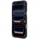 Husa Guess Grained Round Strass Logo cu MagSafe compatibila cu iPhone 18 Pro Max / 17 Pro Max, Negru 6 - lerato.ro
