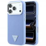 Husa Guess 4G Triangle Logo cu MagSafe compatibila cu iPhone 18 Pro Max / 17 Pro Max, Albastru 4 - lerato.ro