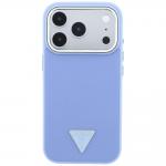 Husa Guess 4G Triangle Logo cu MagSafe compatibila cu iPhone 18 Pro Max / 17 Pro Max, Albastru 2 - lerato.ro
