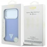 Husa Guess 4G Triangle Logo cu MagSafe compatibila cu iPhone 18 Pro Max / 17 Pro Max, Albastru 9 - lerato.ro