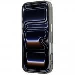 Husa Guess IML Ring Stand 360 Script Metal Logo cu MagSafe compatibila cu iPhone 18 Pro / 17 Pro, Negru 6 - lerato.ro