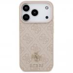 Husa Guess 4G Small Classic Logo cu MagSafe compatibila cu iPhone 18 Pro / 17 Pro, Roz 2 - lerato.ro