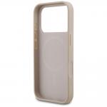 Husa Guess 4G Small Classic Logo cu MagSafe compatibila cu iPhone 18 Pro / 17 Pro, Roz 8 - lerato.ro