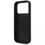 Husa Guess Leather 4G Triangle Strass cu MagSafe compatibila cu iPhone 18 Pro / 17 Pro, Negru 8 - lerato.ro