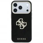 Husa Guess Smooth and Big Strass Logo compatibila cu iPhone 18 Pro Max / 17 Pro Max, Negru 2 - lerato.ro