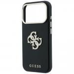 Husa Guess Smooth and Big Strass Logo compatibila cu iPhone 18 Pro Max / 17 Pro Max, Negru 7 - lerato.ro