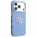 Husa Guess Smooth and Big Strass Logo compatibila cu iPhone 18 Pro Max / 17 Pro Max, Albastru 5 - lerato.ro