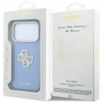 Husa Guess Smooth and Big Strass Logo compatibila cu iPhone 18 Pro Max / 17 Pro Max, Albastru 9 - lerato.ro
