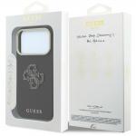 Husa Guess Grained Big Resin Logo compatibila cu iPhone 18 Pro Max / 17 Pro Max, Negru 9 - lerato.ro