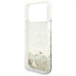 Husa Guess Liquid Glitter 4G Charms compatibila cu iPhone 18 Pro / 17 Pro, Gold 8 - lerato.ro