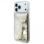 Husa Guess Liquid Glitter 4G Charms compatibila cu iPhone 18 Pro Max / 17 Pro Max, Gold 3 - lerato.ro