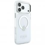 Husa Guess Metal Outline cu MagSafe compatibila cu iPhone 18 Pro Max / 17 Pro Max, Silver 5 - lerato.ro