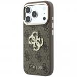 Husa Guess 4G Big Strass Logo compatibila cu iPhone 18 Pro / 17 Pro, Maro 3 - lerato.ro