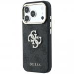 Husa Guess 4G Big Strass Logo compatibila cu iPhone 18 Pro / 17 Pro, Negru 3 - lerato.ro
