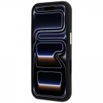 Husa Guess Grained Big Resin Logo compatibila cu iPhone 18 Pro / 17 Pro, Negru 6 - lerato.ro