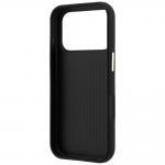 Husa Guess Grained Big Resin Logo compatibila cu iPhone 18 Pro / 17 Pro, Negru 8 - lerato.ro