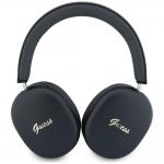 Casti wireless Guess Metallic Effect Metal Script Logo, ENC, Bluetooth 5.4, Autonomie 26h, USB-C, Negru 4 - lerato.ro