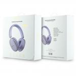 Casti wireless Guess Metallic Effect Metal Script Logo, ENC, Bluetooth 5.4, Autonomie 26h, USB-C, Violet 7 - lerato.ro