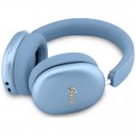 Casti wireless Guess Metallic Effect Metal Script Logo, over the ear, Bluetooth 6.0, ENC, timp incarcare 2h, autonomie totala 26h, 200mAh, USB-C, Albastru 3 - lerato.ro