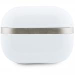 Casti wireless TWS Guess Glossy Gold Line Printed Classic Logo, Bluetooth 5.4, Autonomie 16h, 300mAh, Alb 5 - lerato.ro