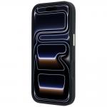 Husa Guess Ring Stand 360 Grained Classic Logo cu MagSafe compatibila cu iPhone 18 Pro / 17 Pro, Negru 6 - lerato.ro
