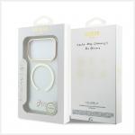 Husa Guess IML Script Metal cu MagSafe compatibila cu iPhone 18 Pro / 17 Pro, Transparent 9 - lerato.ro