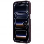 Husa Guess Triangle Logo cu MagSafe compatibila cu iPhone 18 Pro Max / 17 Pro Max, Burgundy 6 - lerato.ro