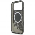 Husa Guess IML Flowers Pearl Strap cu MagSafe compatibila cu iPhone 18 Pro Max / 17 Pro Max, Negru 8 - lerato.ro