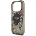 Husa Guess IML Flowers Pearl Strap cu MagSafe compatibila cu iPhone 18 Pro / 17 Pro, Negru 7 - lerato.ro