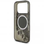 Husa Guess IML Flowers Pearl Strap cu MagSafe compatibila cu iPhone 18 Pro / 17 Pro, Negru 8 - lerato.ro
