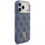 Husa Guess 4G Strass Logo cu MagSafe compatibila cu iPhone 18 Pro Max / 17 Pro Max, Albastru 5 - lerato.ro